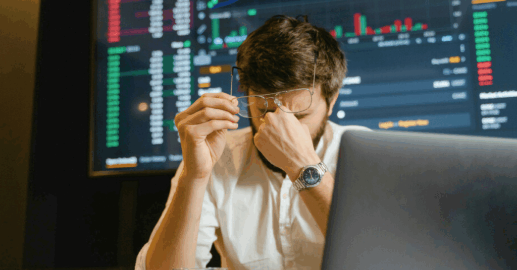 Small business owner feeling overwhelmed and possibly wondering "Should I hire a bookkeeper?"